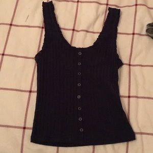 never worn navy blue tank top